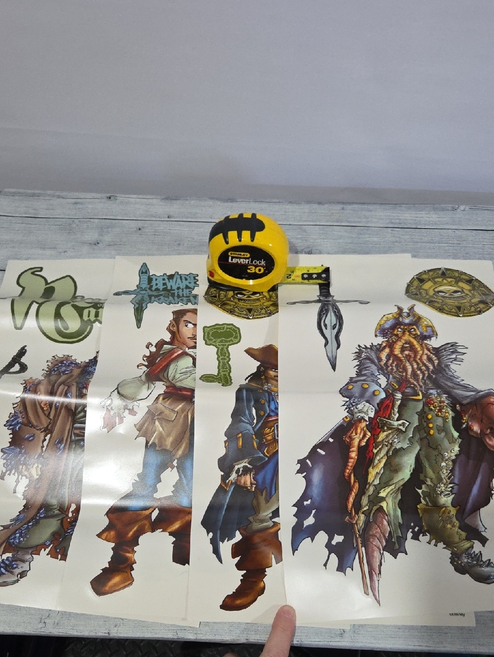 Disney Pirates of the Carribean Wall Stickers